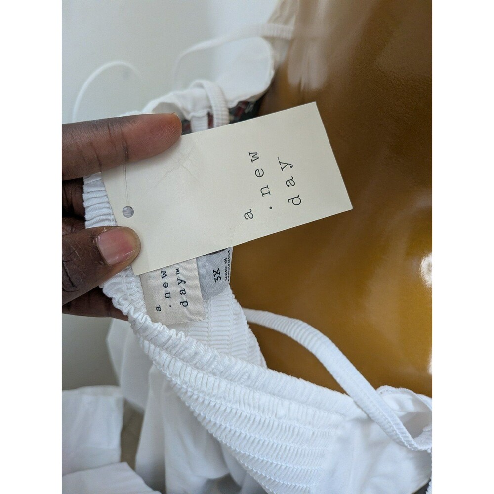 Women's Corset Midi Dress - A New Day™ White 3XL - Picture 5 of 6